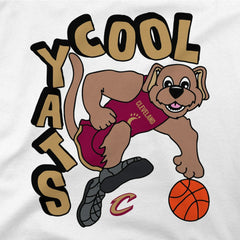 Cleveland Cavaliers Stadium Essentials NBA x Staycool Mascot Oversized T-Shirt White