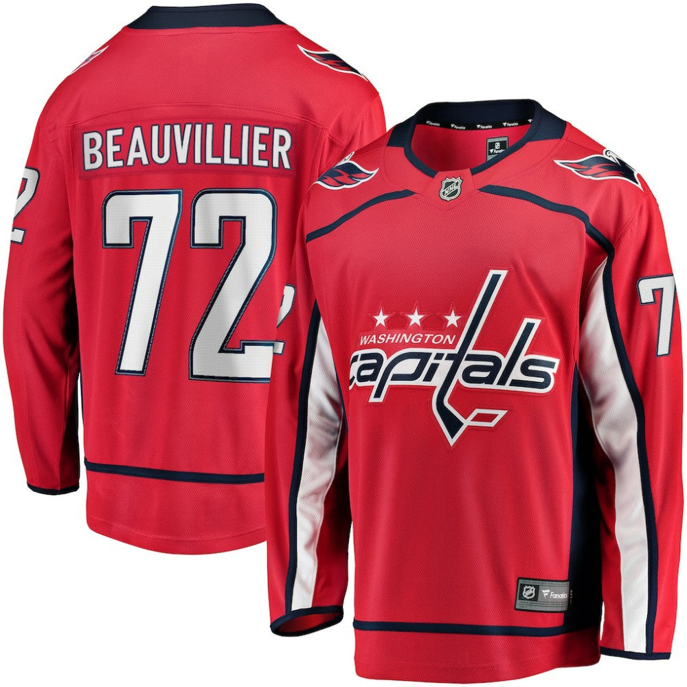 Anthony Beauvillier Washington Capitals Fanatics Home Breakaway Jersey - Red - NHL 202972818