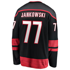 Mark Jankowski Carolina Hurricanes Fanatics Home Breakaway Jersey - Black - NHL 202972835
