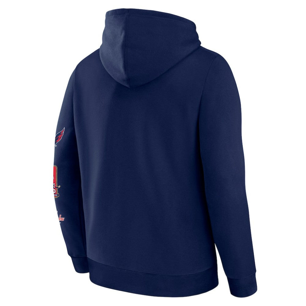 Alexander Ovechkin Washington Capitals Fanatics NHL All-Time Leading Goal Scorer Badges Pullover Hoodie - Athletic Navy - NHL 202979833