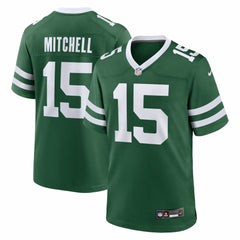 Nike Adonai Mitchell New York Jets Team Game Jersey Legacy Green