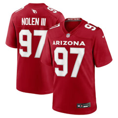 Nike Walter Nolen Arizona Cardinals 2025 NFL Draft First Round Pick Game Jersey Cardinal