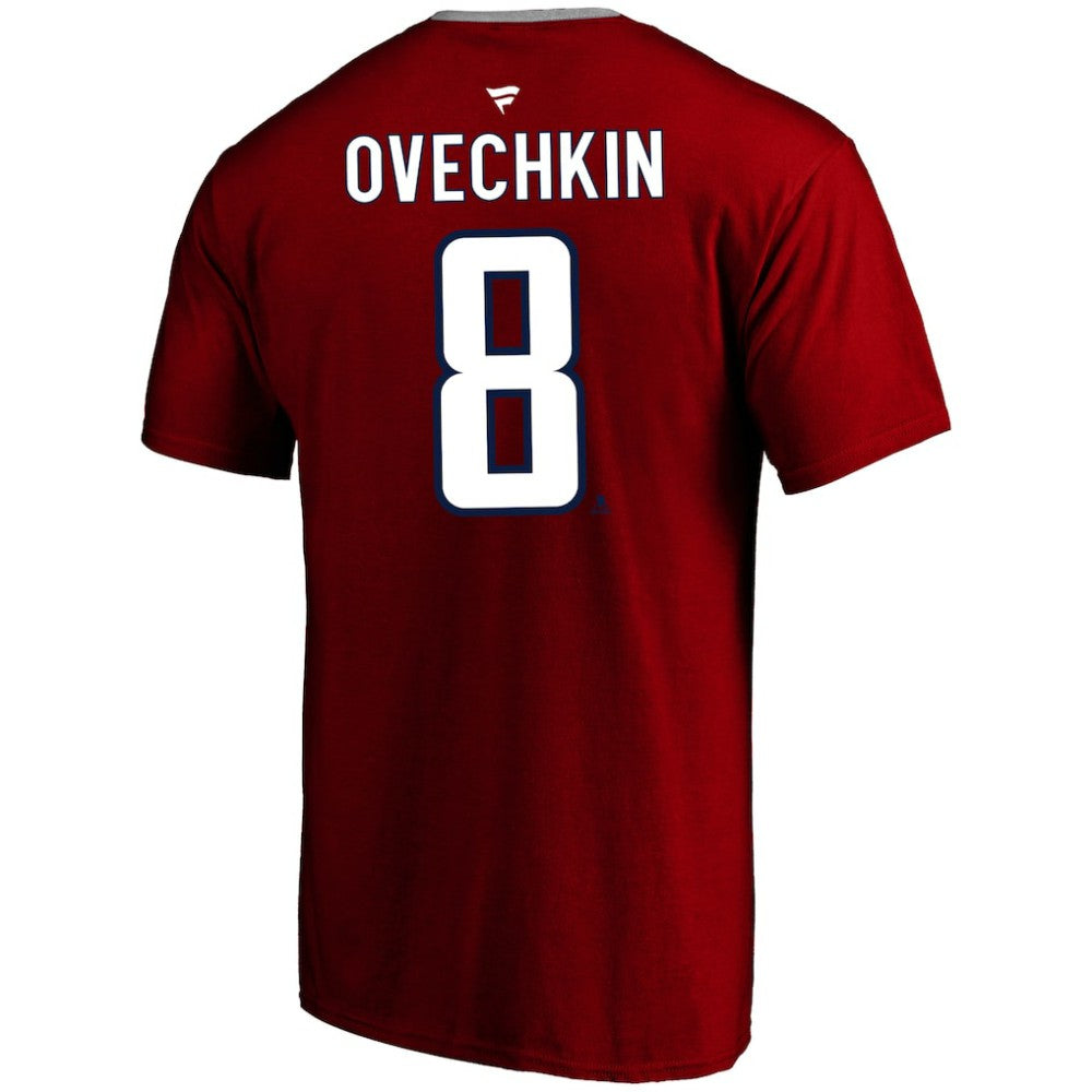 Alexander Ovechkin Washington Capitals Fanatics Women's Plus Size Name & Number Scoop Neck T-Shirt - Red - NHL 202983342