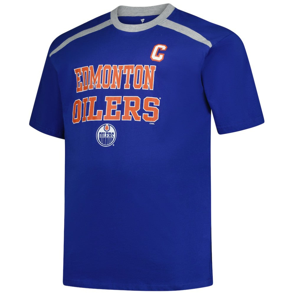 Connor McDavid Edmonton Oilers Profile Big & Tall Name & Number T-Shirt - Royal - NHL 202983351