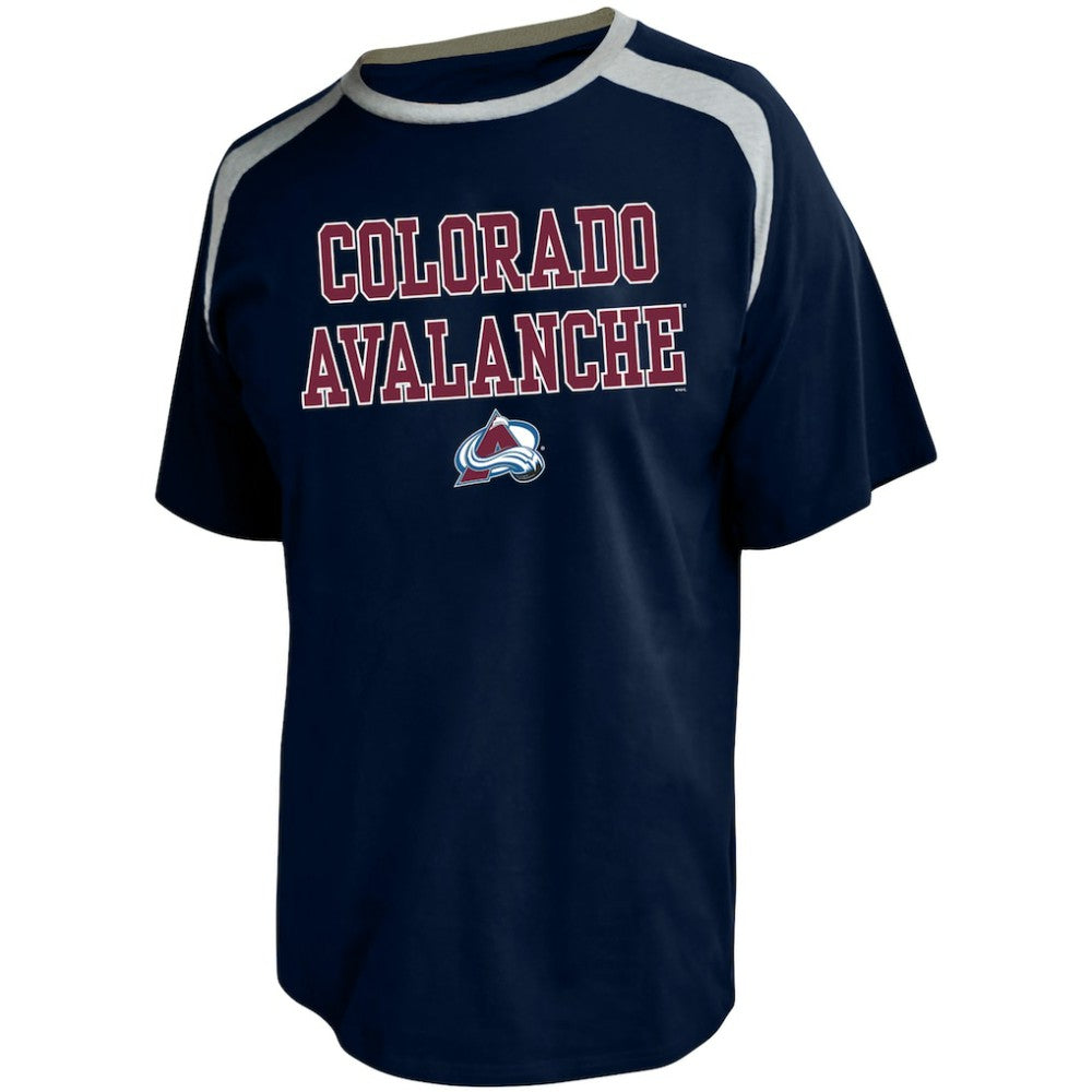 Nathan MacKinnon Colorado Avalanche Profile Big & Tall Name & Number T-Shirt - Navy - NHL 202983352