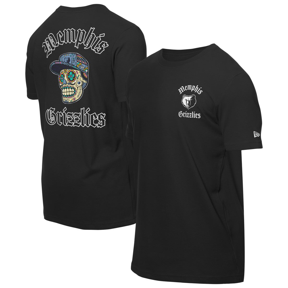 Memphis Grizzlies Sugar Skulls T-Shirt Black | New Era for sale