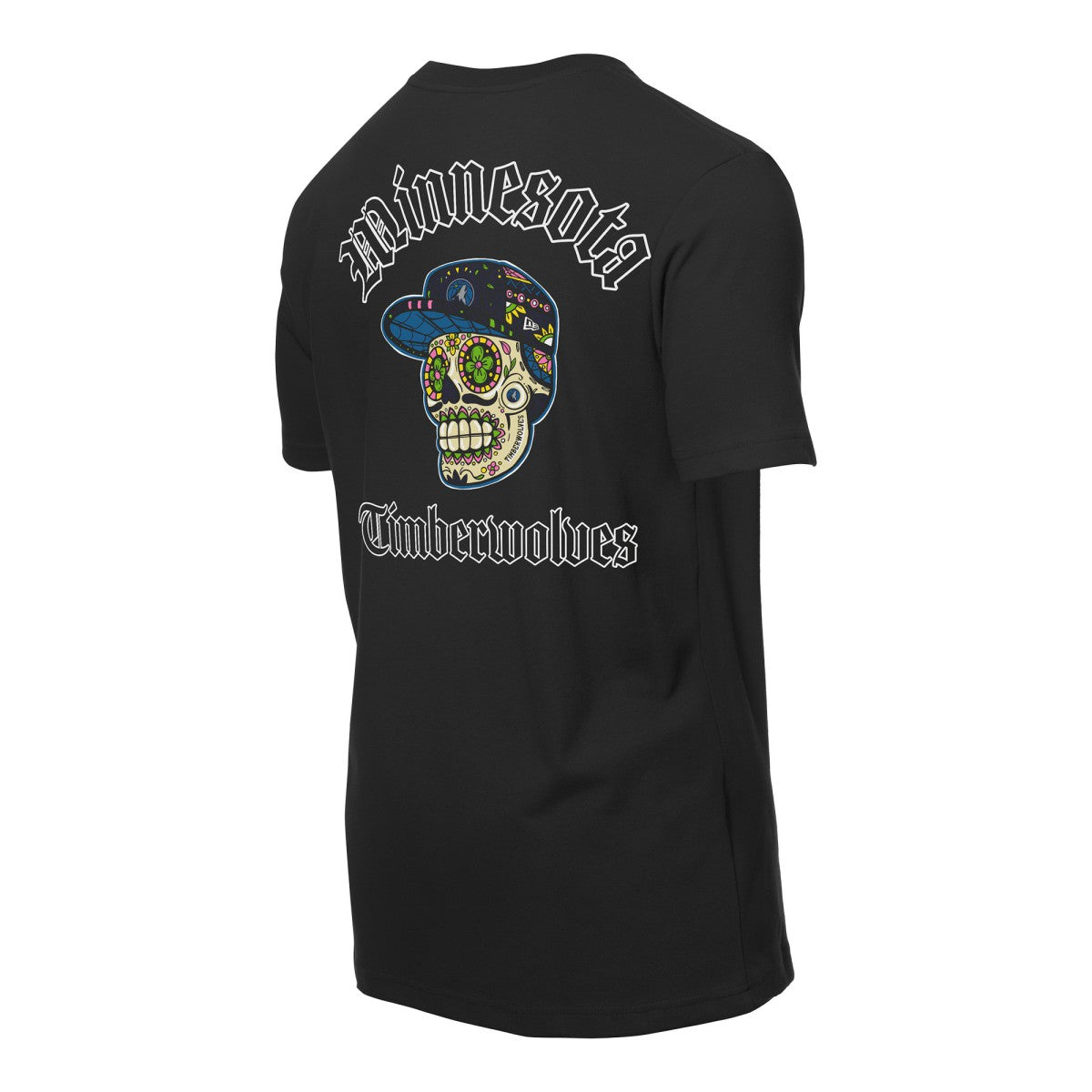 Minnesota Timberwolves Sugar Skulls T-Shirt Black | New Era online