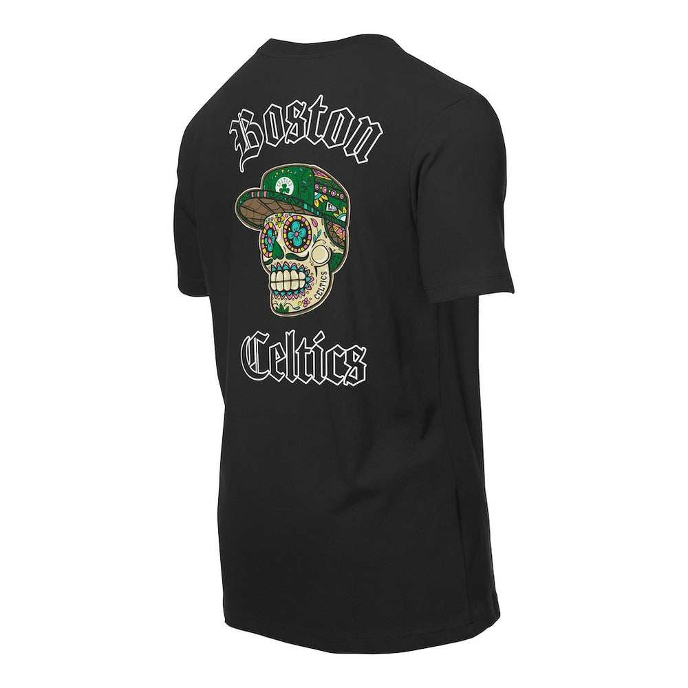 Boston Celtics Sugar Skulls T-Shirt Black | New Era online