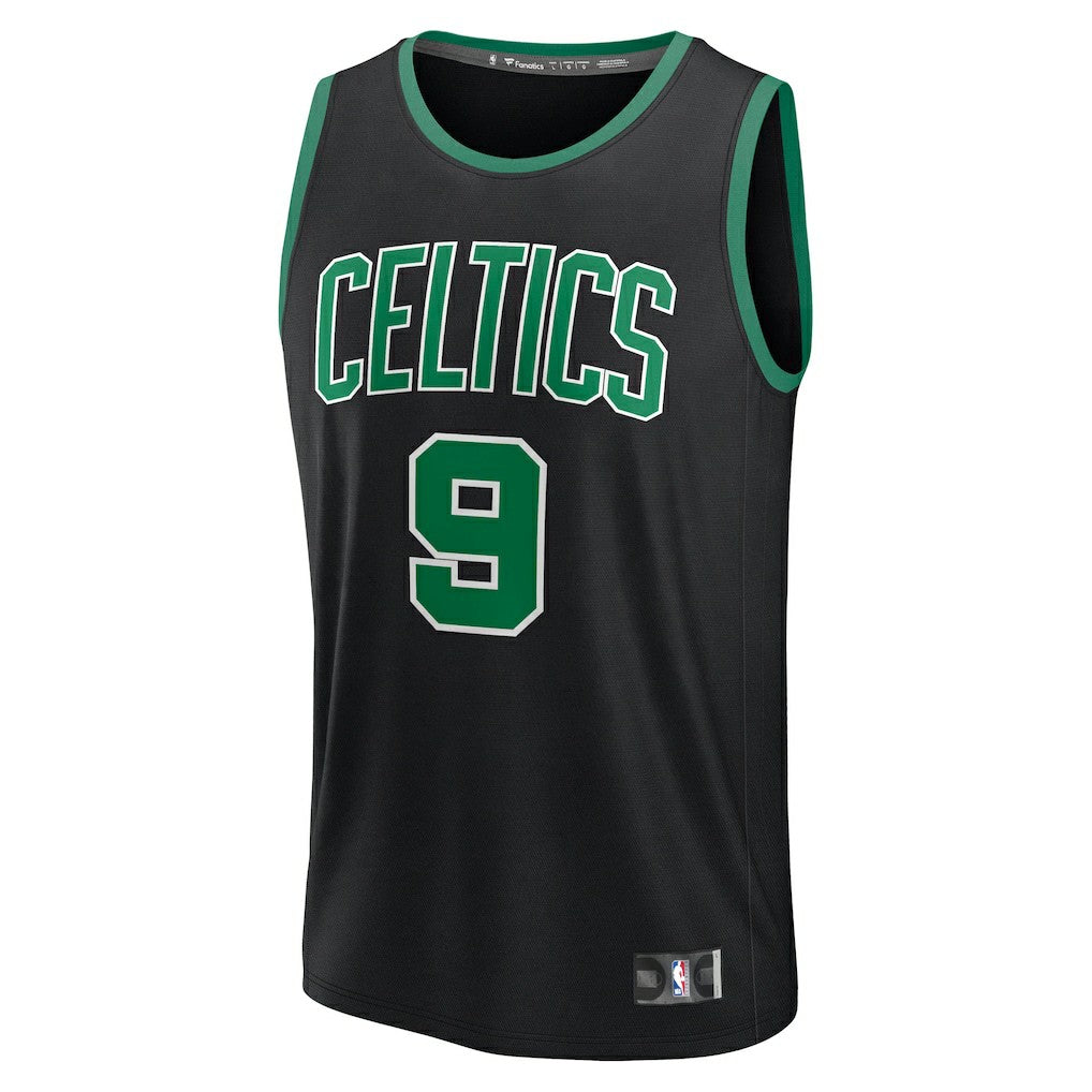 Derrick White Boston Celtics Fast Break Replica Player Jersey Statement Edition Black | Fanatics US