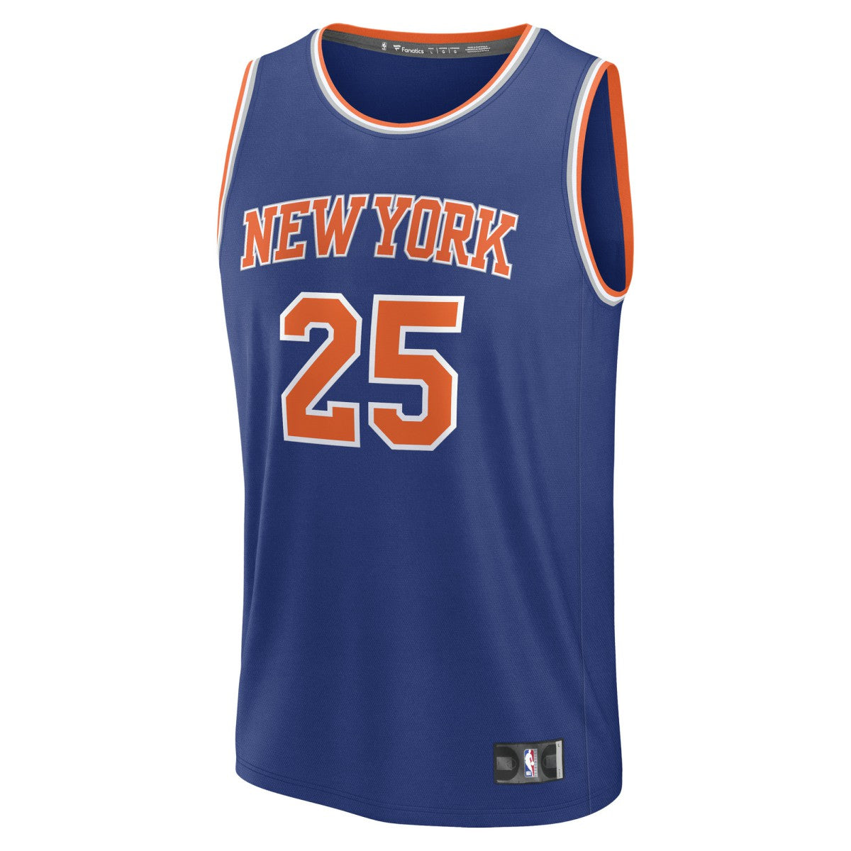 Mikal Bridges New York Knicks Fast Break Replica Player Jersey Icon Edition Blue | Fanatics Near Me