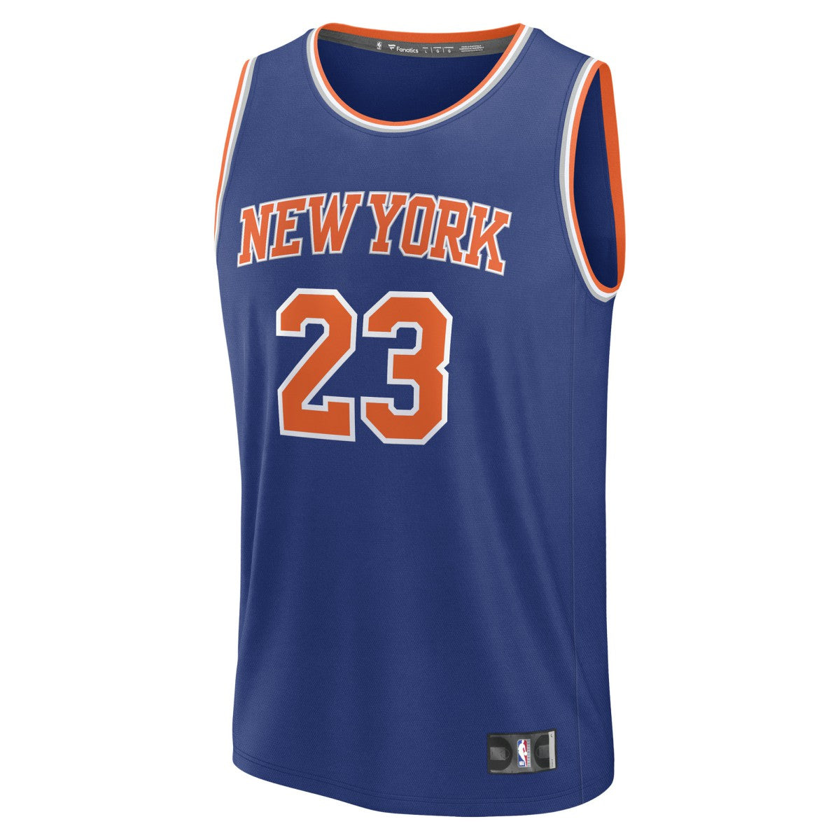 Mitchell Robinson New York Knicks Fast Break Replica Player Jersey Icon Edition Blue | Fanatics discount