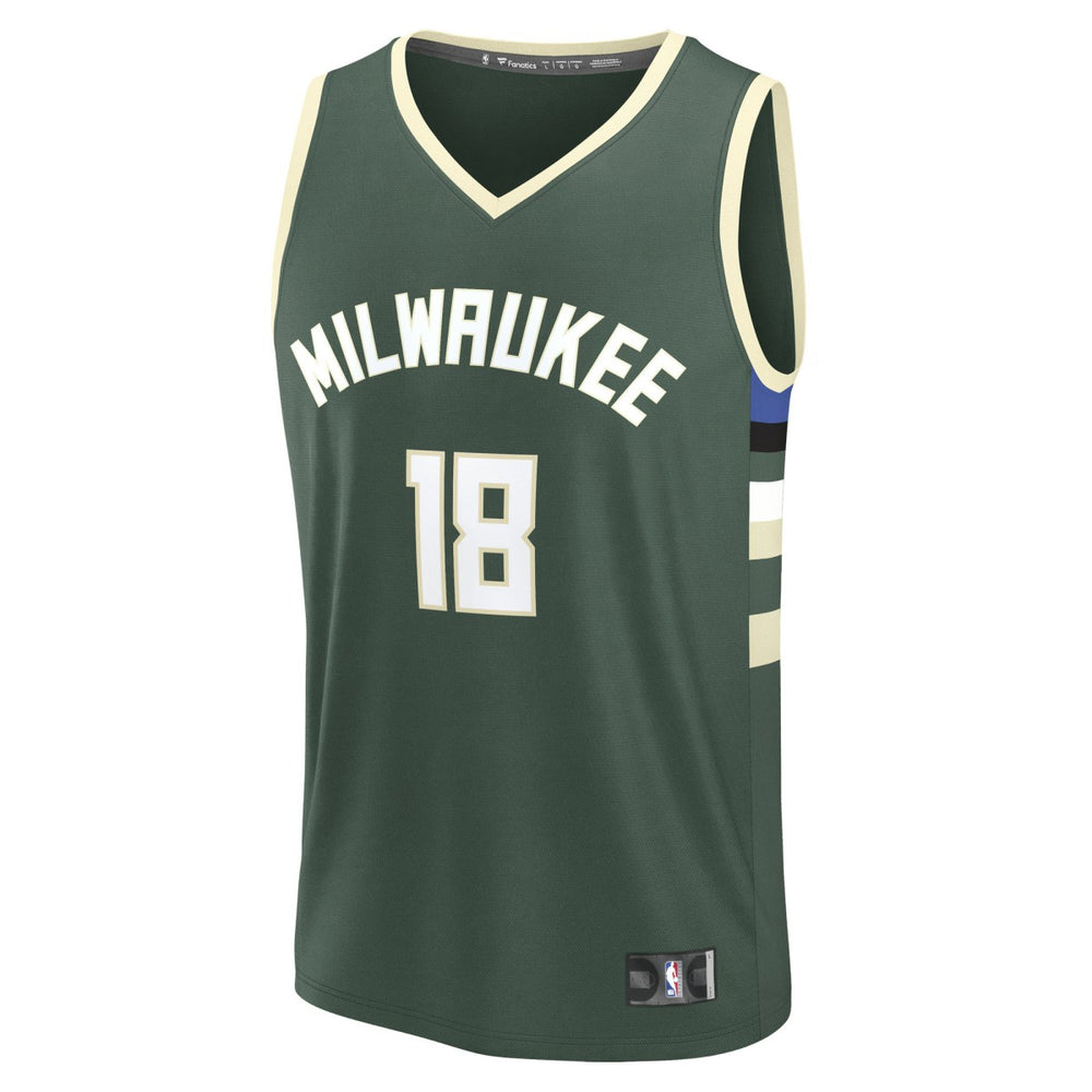 Kyle Kuzma Milwaukee Bucks Fast Break Replica Player Jersey Icon Edition Hunter Green | Fanatics discount