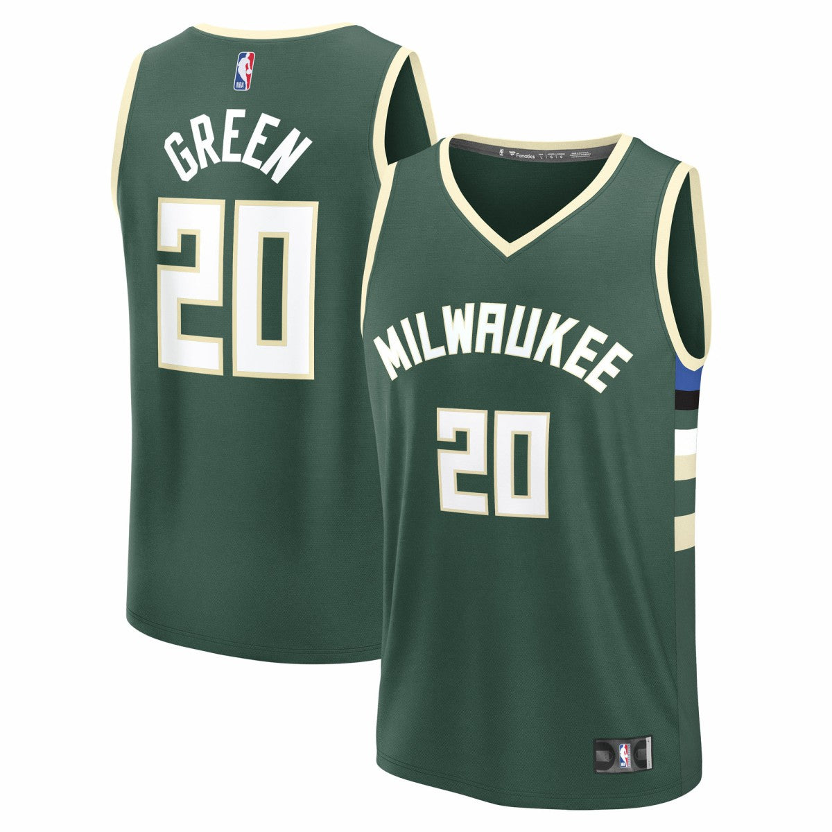 A.J. Green Milwaukee Bucks Fast Break Replica Player Jersey Icon Edition Hunter Green | Fanatics Near Me