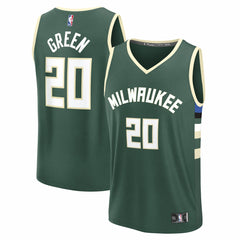 A.J. Green Milwaukee Bucks Fast Break Replica Player Jersey Icon Edition Hunter Green | Fanatics Near Me