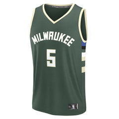 Gary Trent Jr. Milwaukee Bucks Fast Break Replica Player Jersey Icon Edition Hunter Green | Fanatics discount