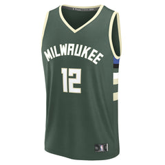 Taurean Prince Milwaukee Bucks Fast Break Replica Player Jersey Icon Edition Hunter Green | Fanatics online