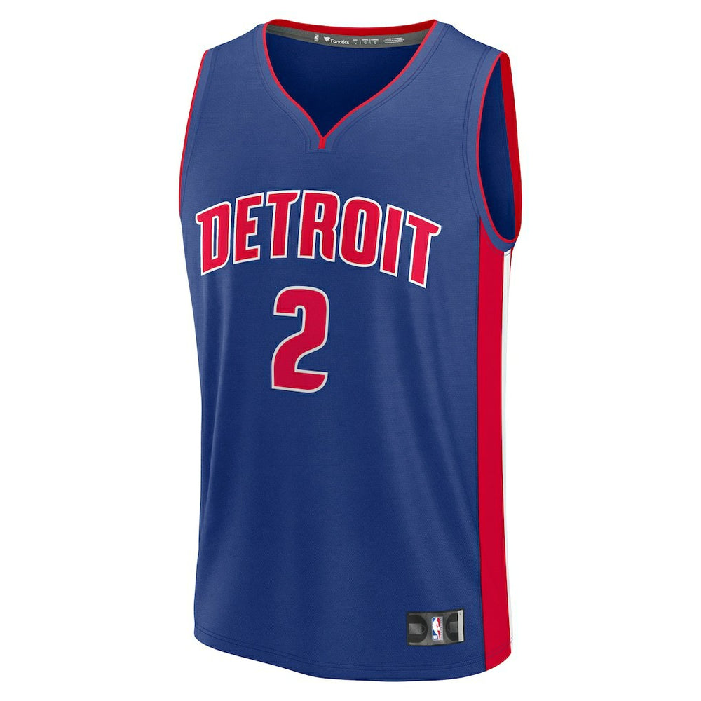 Cade Cunningham Detroit Pistons Fast Break Replica Player Jersey for sale Icon Editi- Blue | Fanatics online