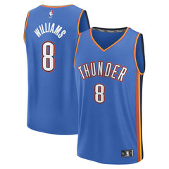 Jalen Williams Oklahoma City Thunder Fast Break Replica Player Jersey Icon Edition Blue | Fanatics outlet