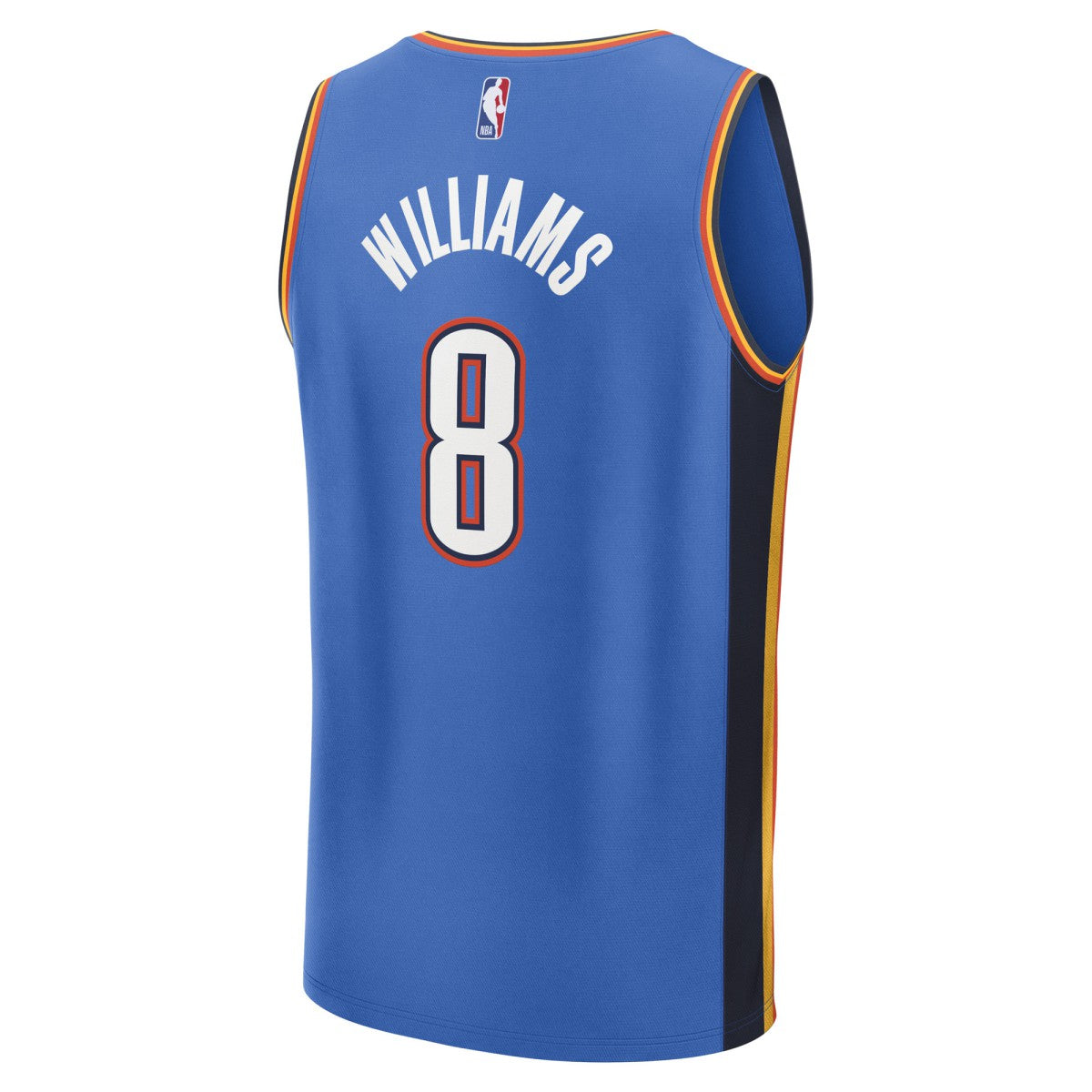 Jalen Williams Oklahoma City Thunder Fast Break Replica Player Jersey Icon Edition Blue | Fanatics outlet