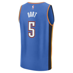Luguentz Dort Oklahoma City Thunder Fast Break Replica Player Jersey Icon Edition Blue | Fanatics