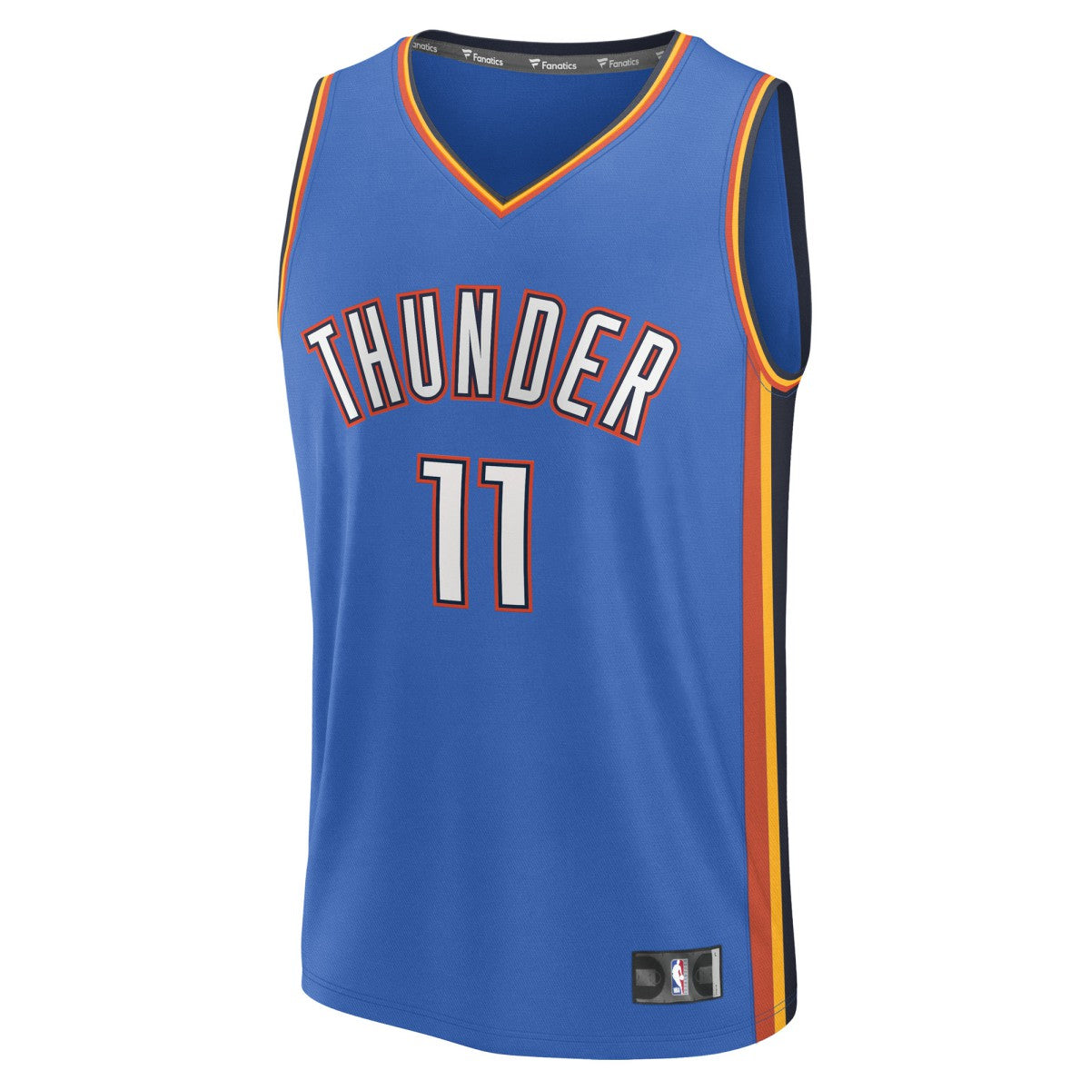 Isaiah Joe Oklahoma City Thunder Fast Break Replica Player Jersey Icon Edition Blue | Fanatics Lifestyle