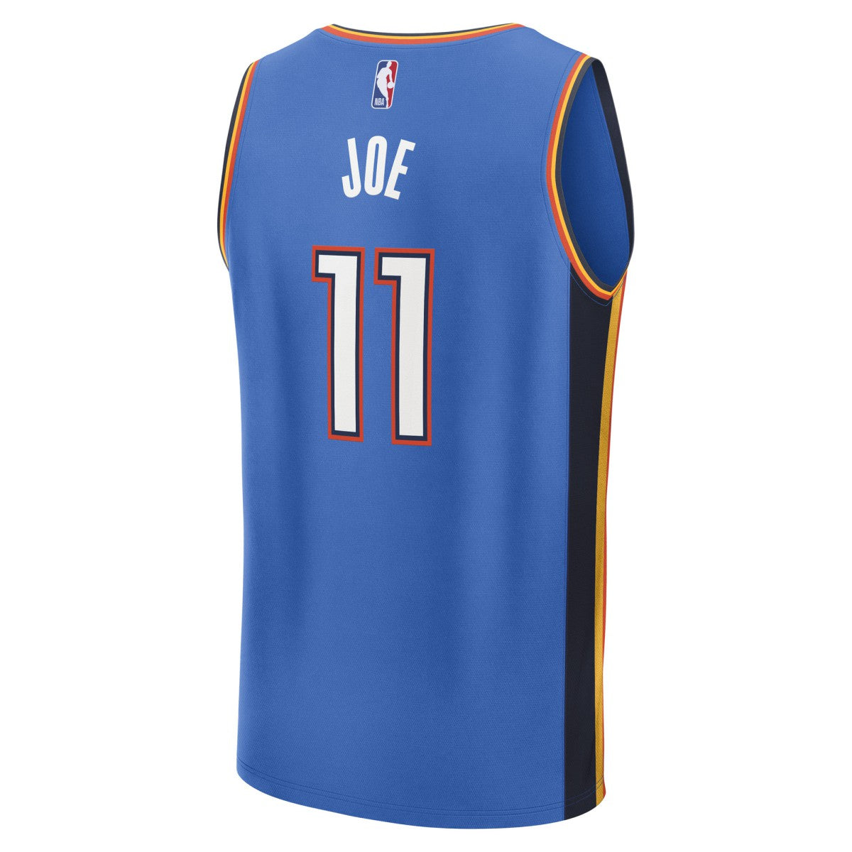 Isaiah Joe Oklahoma City Thunder Fast Break Replica Player Jersey Icon Edition Blue | Fanatics Lifestyle