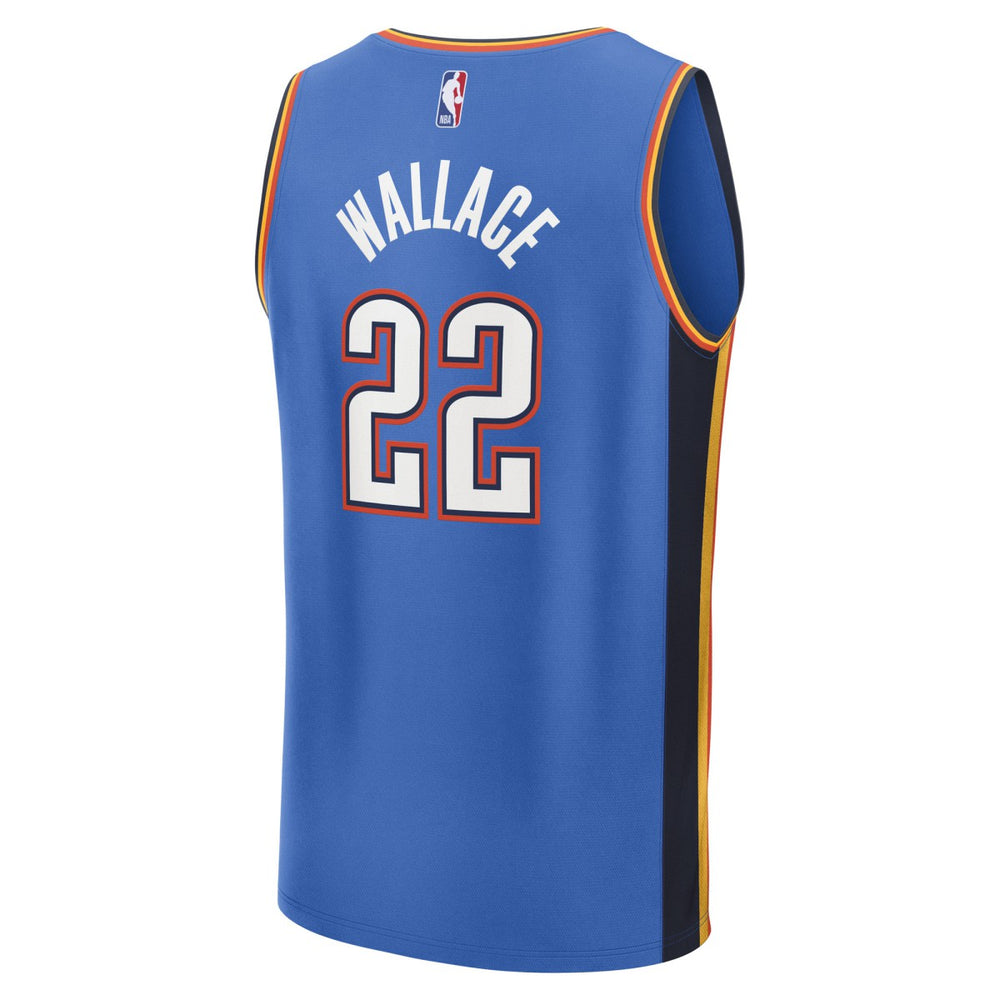Cason Wallace Oklahoma City Thunder Fast Break Replica Player Jersey Icon Edition Blue | Fanatics online