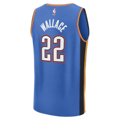 Cason Wallace Oklahoma City Thunder Fast Break Replica Player Jersey Icon Edition Blue | Fanatics online