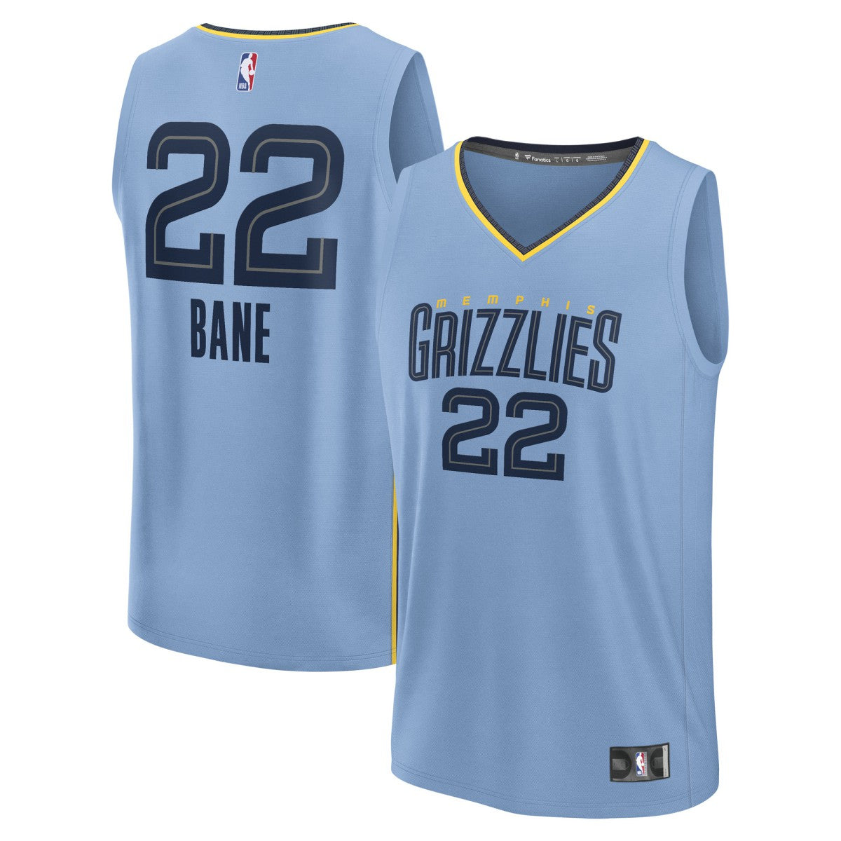 Desmond Bane Memphis Grizzlies Fast Break Replica Player Jersey Statement Edition Light Blue | Fanatics Near Me