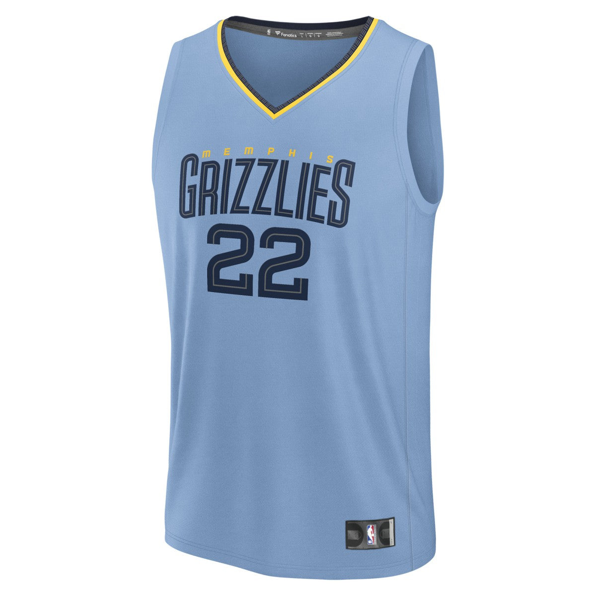 Desmond Bane Memphis Grizzlies Fast Break Replica Player Jersey Statement Edition Light Blue | Fanatics Near Me