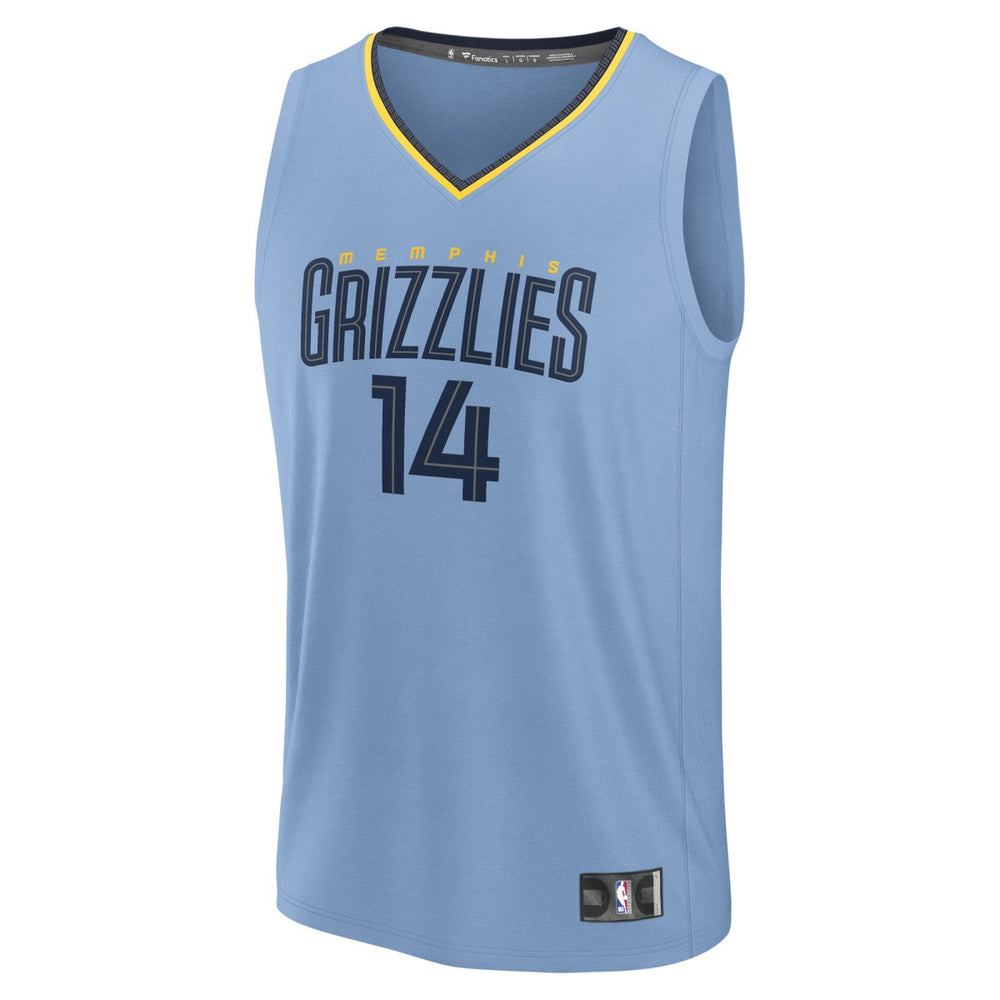Zach Edey Memphis Grizzlies Fast Break Replica Player Jersey Statement Edition Light Blue | Fanatics outlet
