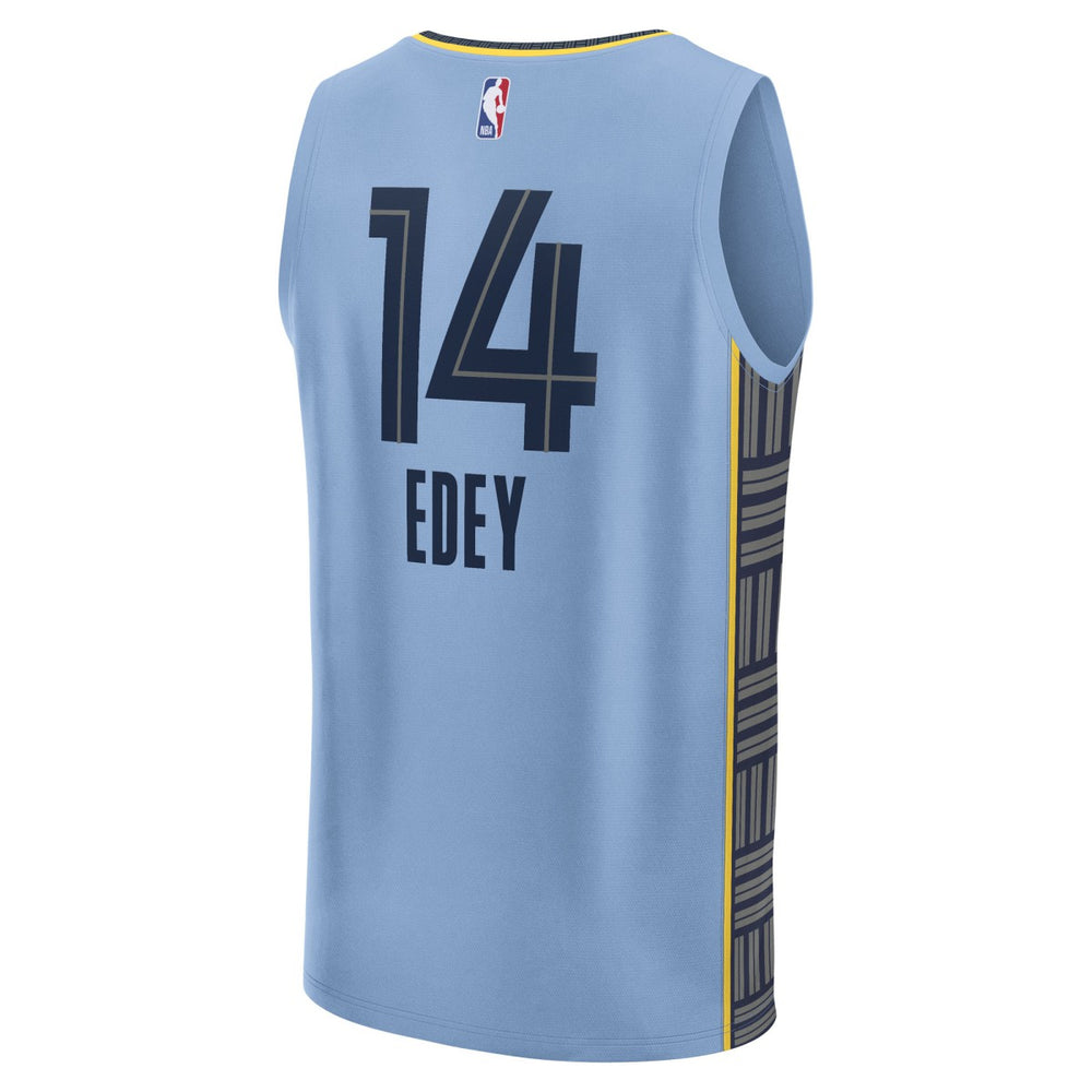 Zach Edey Memphis Grizzlies Fast Break Replica Player Jersey Statement Edition Light Blue | Fanatics outlet