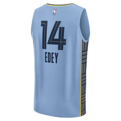 Zach Edey Memphis Grizzlies Fast Break Replica Player Jersey Statement Edition Light Blue | Fanatics outlet