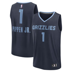 Scotty Pippen Jr. Memphis Grizzlies Fast Break Replica Player Jersey Icon Edition Navy | Fanatics Near Me