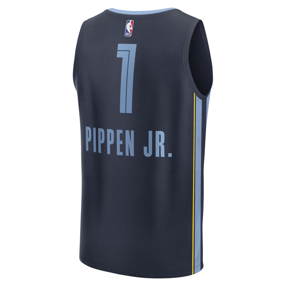 Scotty Pippen Jr. Memphis Grizzlies Fast Break Replica Player Jersey Icon Edition Navy | Fanatics Near Me