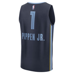 Scotty Pippen Jr. Memphis Grizzlies Fast Break Replica Player Jersey Icon Edition Navy | Fanatics Near Me