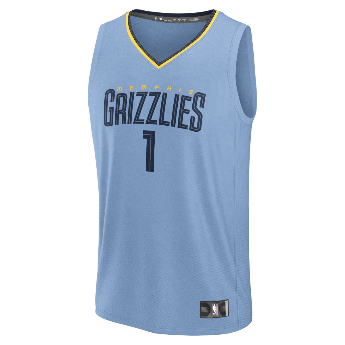 Scotty Pippen Jr. Memphis Grizzlies Fast Break Replica Player Jersey Statement Edition Light Blue | Fanatics for sale