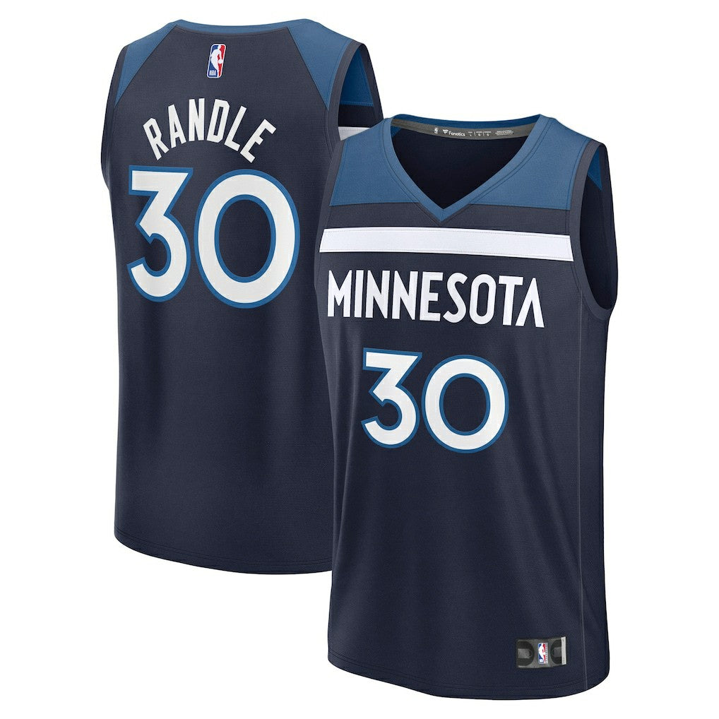 Julius Randle Minnesota Timberwolves Fast Break Replica Player Jersey Icon Edition Navy | Fanatics discount