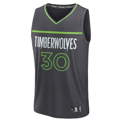 Julius Randle Minnesota Timberwolves Fast Break Replica Player Jersey Statement Edition Charcoal | Fanatics online