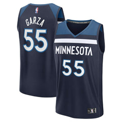 Luka Garza Minnesota Timberwolves Fast Break Replica Player Jersey Icon Edition Navy | Fanatics US