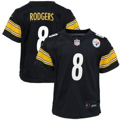 Nike Aaron Rodgers Pittsburgh Steelers Youth Game Jersey Black