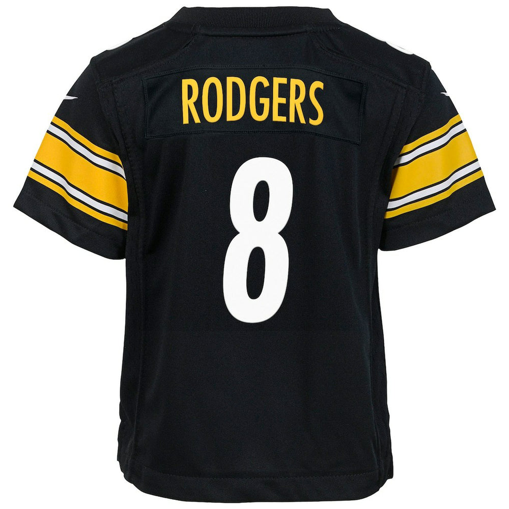 Nike Aaron Rodgers Pittsburgh Steelers Youth Game Jersey Black