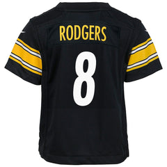Nike Aaron Rodgers Pittsburgh Steelers Youth Game Jersey Black