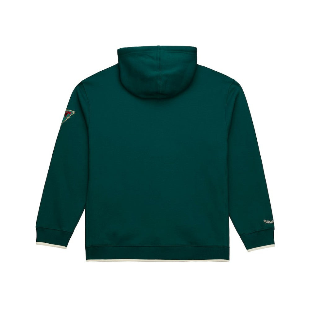 Minnesota Wild Mitchell & Ness Team Legacy Hoodie - Green - NHL 202983983