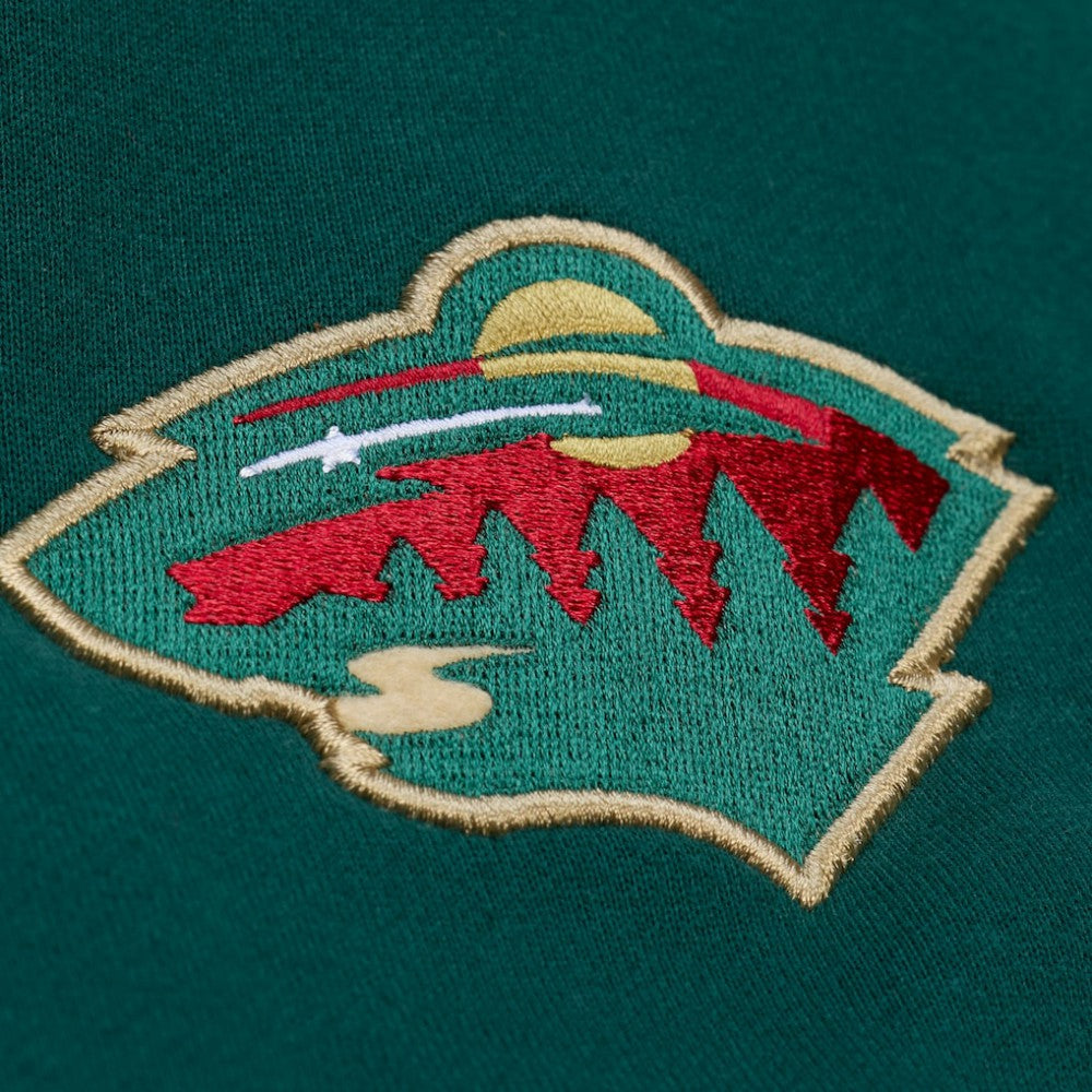 Minnesota Wild Mitchell & Ness Team Legacy Hoodie - Green - NHL 202983983