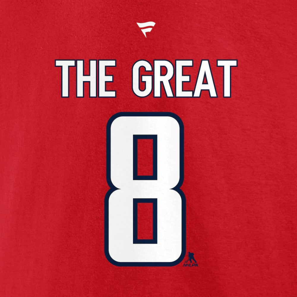 Alexander Ovechkin Washington Capitals NHL All-Time Leading Goal Scorer Name & Number T-Shirt - Red - NHL 202984225