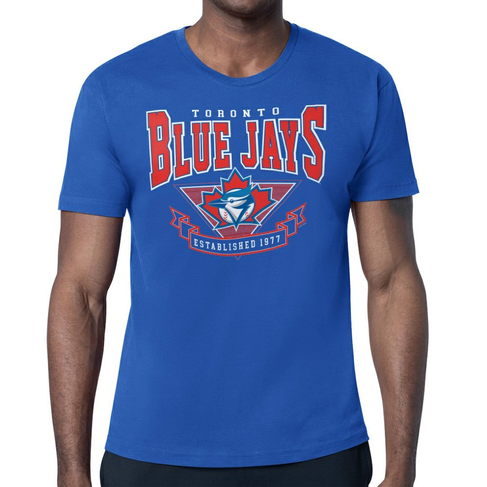 Toronto Blue Jays Starter ‘80s Inspired T-Shirt - Royal - MLB Online