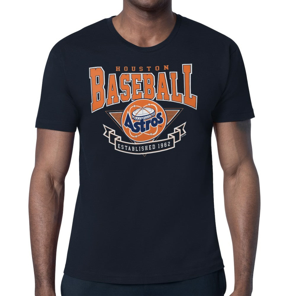 Houston Astros Starter ‘80s Inspired T-Shirt - Navy - MLB Online