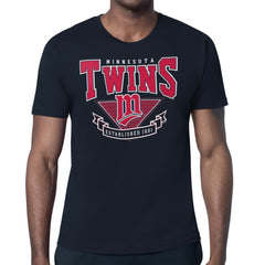 Minnesota Twins Starter ‘80s Inspired T-Shirt - Navy - MLB Online