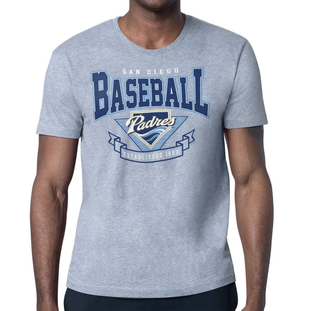 San Diego Padres Starter ‘80s Inspired T-Shirt - Gray - MLB on Sale